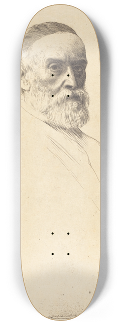 Alphonse Legros - G.F. Watts, R.A. 8.25 inch art skate deck
