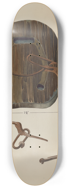 James Vail - Bog Shoe for Horse 8.25 inch art skate deck