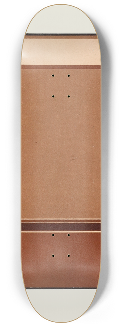 James Ward - Gradated Tones of Broken Red. An example of the Small Interval in Colour 8.25 inch art skate deck