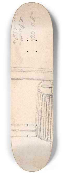 James Ward - Hand-rolling Machine; to Wash Potatoes 8.25 inch art skate deck