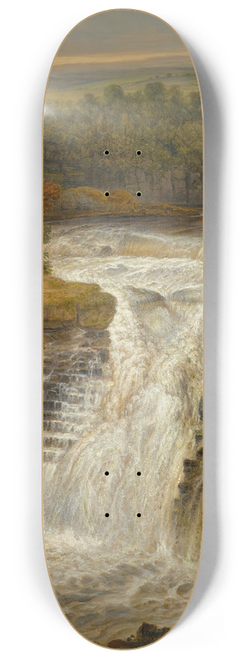 James Ward - The Falls Of The Clyde After A Flood 8.25 inch art skate deck