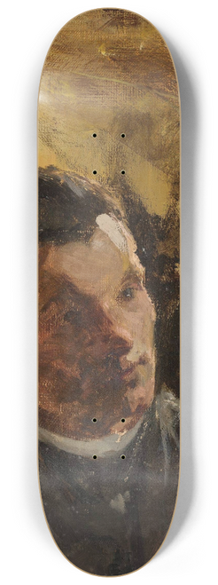 Jan Cigliski - Portrait of Alexander Lensky (18471908), Russian artist 8.25 inch art skate deck