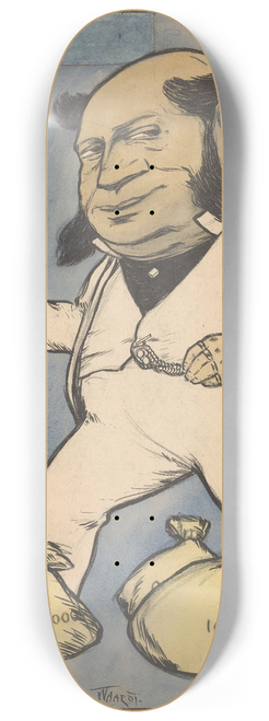 Jan de Waardt - Kapitalist 8.25 inch art skate deck