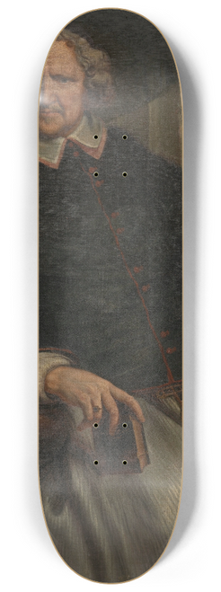 Jan Erasmus Quellinus - Aubertus van Eede, Bishop of Antwerp 8.25 inch art skate deck