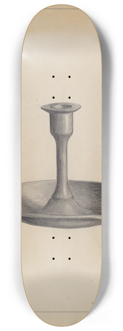 Janet Riza - Candlestick 8.25 inch art skate deck