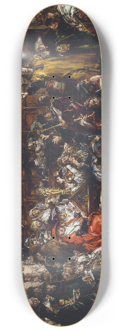 Jan Matejko - Influence of the university on the country, from the series History of Civilization in Poland 8.25 inch art skate deck