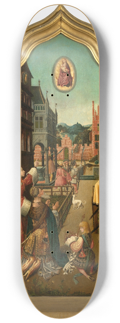 Jan Mostaert - The Tiburtine Sibyl 8.25 inch art skate deck