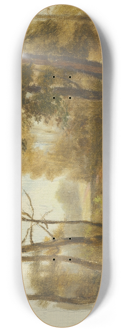 Jan Nowopack - Forest Path 8.25 inch art skate deck
