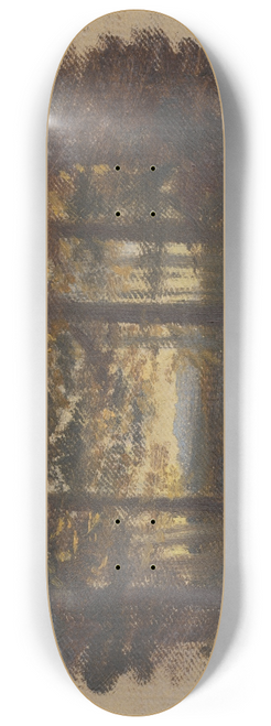 Jan Nowopack - In the Woods before Sunset 8.25 inch art skate deck