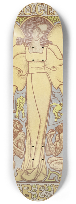 Jan Toorop - Het Hooge Land. Beekbergen 8.25 inch art skate deck