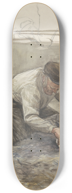 Jan Veth - Boer, op zijn knien 8.25 inch art skate deck