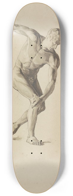 Jan Veth - Gipsmodel van Discuswerper 8.25 inch art skate deck