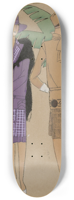 J. Dory - Crations AMY LINKER (BALLARD et Cie)  SUR LA CROISETTE 8.25 inch art skate deck