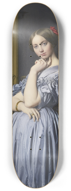Jean Auguste Dominique Ingres - Portrait of Comtesse dHaussonville 8.25 inch art skate deck
