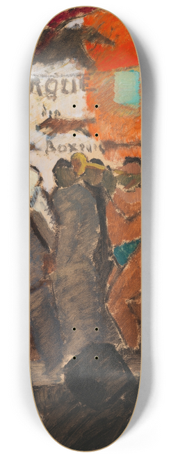 Alvar Cawn - Circus in Paris 8.25 inch art skate deck
