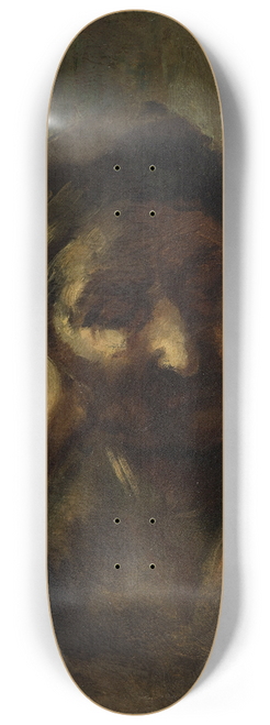 Jean-Baptiste Carpeaux - Tte de vieille femme italienne, dite Mre de la Palombella 8.25 inch art skate deck