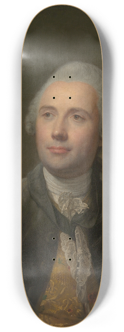 Jean-Baptiste Greuze - Jean Jacques Caffiri (17251792) 8.25 inch art skate deck