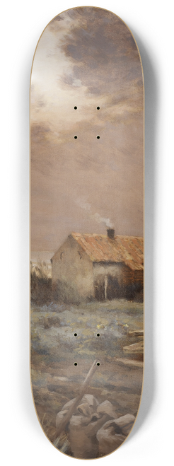 Jean Charles Cazin - Landscape 8.25 inch art skate deck
