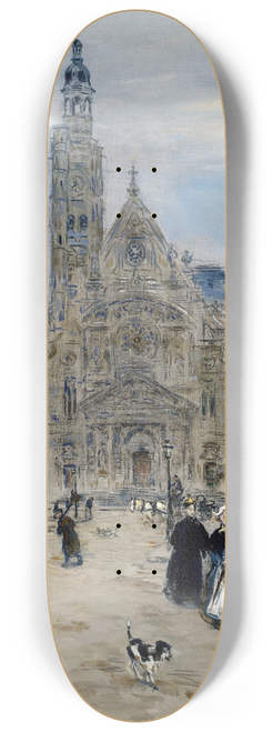 Jean Franois Raffalli - Saint-tienne-du-Mont, Paris 8.25 inch art skate deck