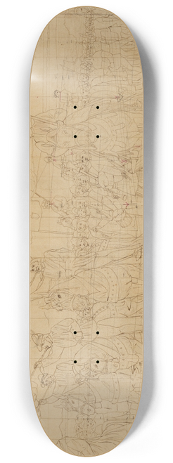 Jean Joseph Weerts - La Fte du Lendit 8.25 inch art skate deck