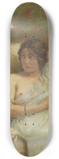 Jean Joseph Weerts - Le lever du matin 8.25 inch art skate deck
