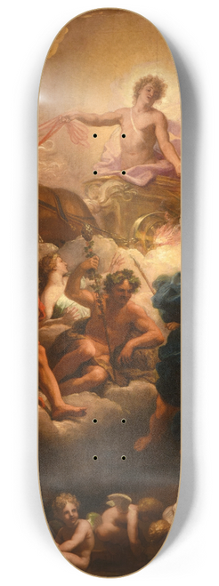 Jean Jouvenet - Apollon et le char du soleil 8.25 inch art skate deck