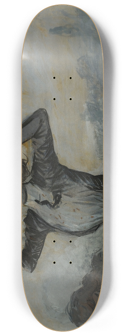 Jean-Louis Forain - Dpart, le coup de vent 8.25 inch art skate deck