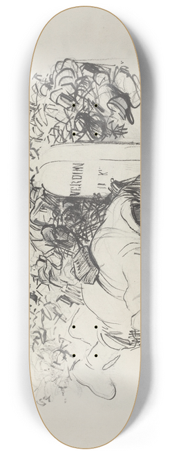 Jean-Louis Forain - La Borne, Verdun 8.25 inch art skate deck