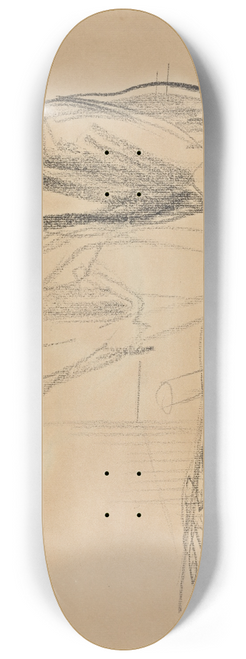 Jean-Louis Forain - The Hats of the Allies (recto) 8.25 inch art skate deck