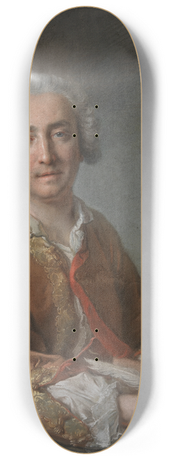 Jean-Marc Nattier - Portrait of the composer Joseph-Nicolas-Pancrace Royer 8.25 inch art skate deck