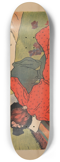 Jean Pesk - LEstampe et laffiche 8.25 inch art skate deck