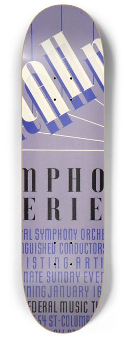 Jerome Henry Rothstein - Brahms symphony series 8.25 inch art skate deck