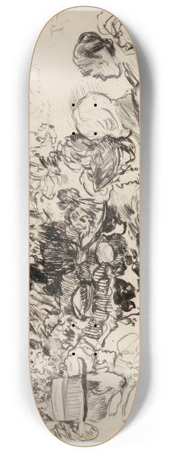 Jerome Myers - Untermyer Open Air Concert 8.25 inch art skate deck