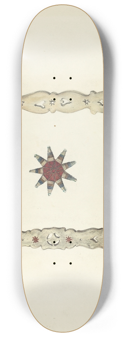 Jerry Guinta - Hair Ornaments 8.25 inch art skate deck