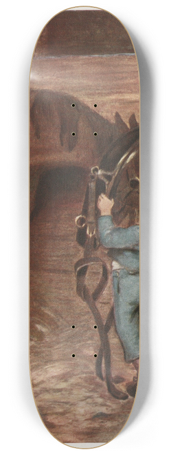 Jessie Willcox Smith - The collar was almost the worst part of the Business 8.25 inch art skate deck