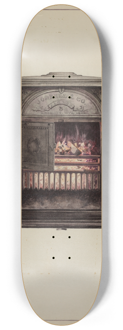 J. Howard Iams - Franklin Stove 8.25 inch art skate deck