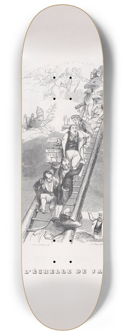 J. J. Grandville - Jacobs Ladder 8.25 inch art skate deck