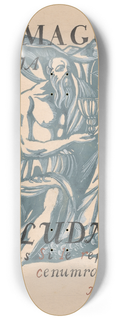 Jn Novk - Cover Design II 8.25 inch art skate deck