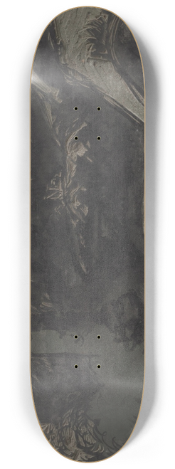 Jn Novk - Krajina s tovrou (lino) 8.25 inch art skate deck