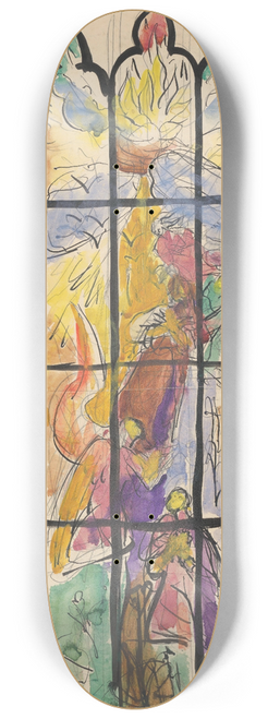 Jn Novk - Nvrh na sklenen okno 8.25 inch art skate deck
