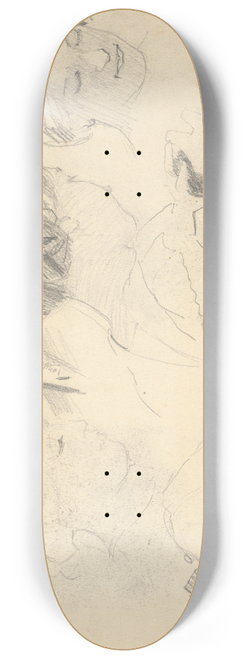 Jn Thain - Sketchbook 8.25 inch art skate deck