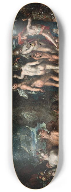 Joachim Wtewael - The Judgment of Paris 8.25 inch art skate deck