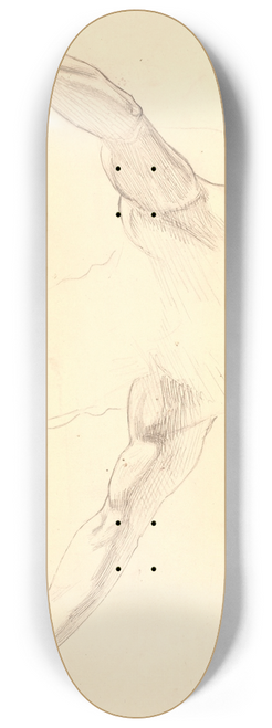Joakim Skovgaard - Detailfigurstudie af Kristi udbredte arme 8.25 inch art skate deck