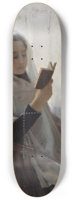 Joan Llimona - Reading 8.25 inch art skate deck