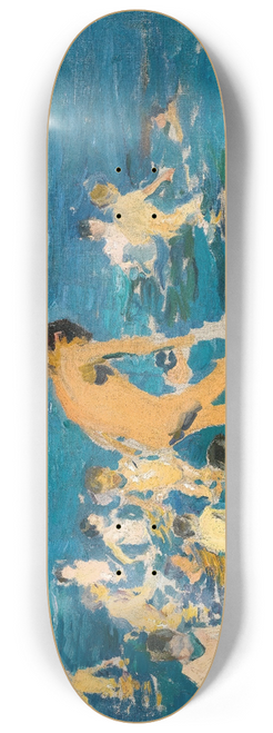 Joaqun Sorolla - Study For Sad Inheritance 8.25 inch art skate deck