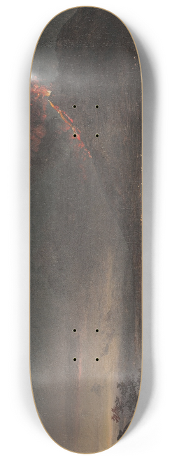 Johan Christian Dahl - Utsikt mot Vesuvuis frn Quisisana 8.25 inch art skate deck