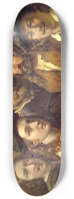 Johan Gustaf Sandberg - Rafael, Rembrandt Harmensz. van Rijn, Nicolas Poussin, Albrecht Drer and Peter Paul Rubens 8.25 inch art skate deck