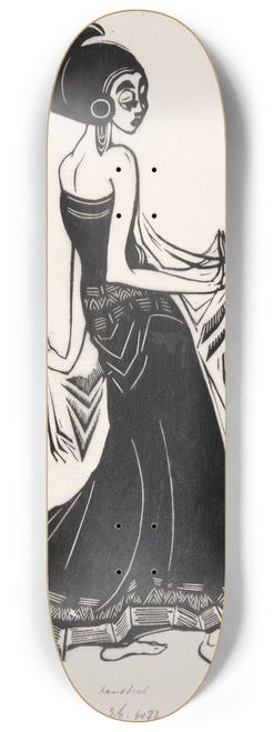 Johannes Frederik Engelbert ten Klooster - Danseres 8.25 inch art skate deck