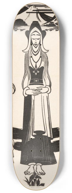 Johannes Frederik Engelbert ten Klooster - Een gesprek 8.25 inch art skate deck