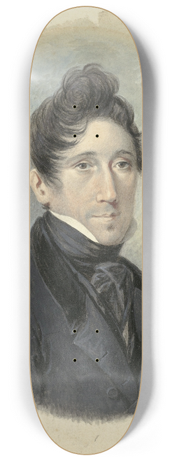 Johannes Hari - Zelfportret van Johannes Hari I 8.25 inch art skate deck